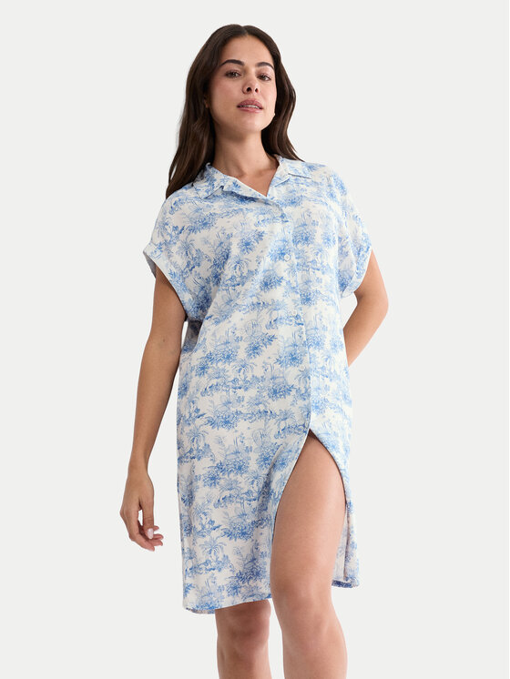 Triumph Triumph Naktiniai marškiniai Boyfriend 10222612 Mėlyna Regular Fit