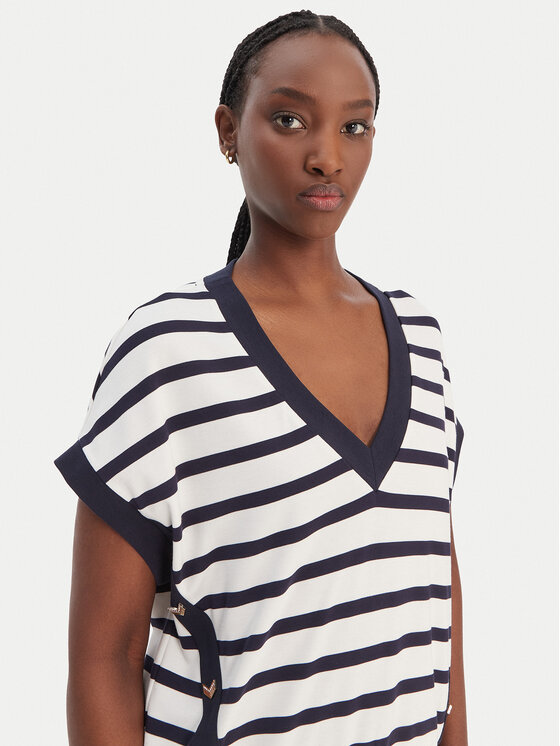 Liu Jo Sport Liu Jo Sport Palaidinė TA6084 J3867 Tamsiai mėlyna Relaxed Fit