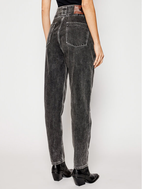 One Teaspoon One Teaspoon Jeansy Shustler 23925 Černá Tapered Fit