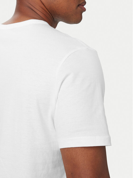 Tommy Hilfiger Tommy Hilfiger Σετ t-shirts 3P Ss Tee UM0UM03870 Κρεμ Regular Fit