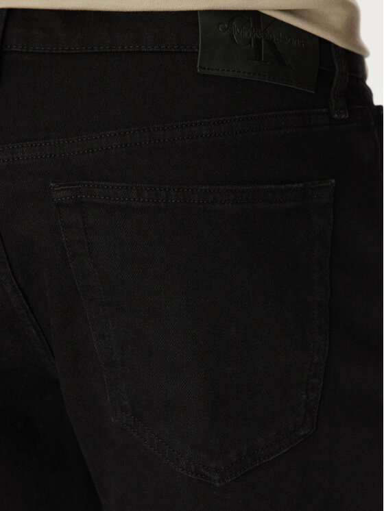 Calvin Klein Jeans Calvin Klein Jeans Džínové šortky J30J327195 Černá Regular Fit
