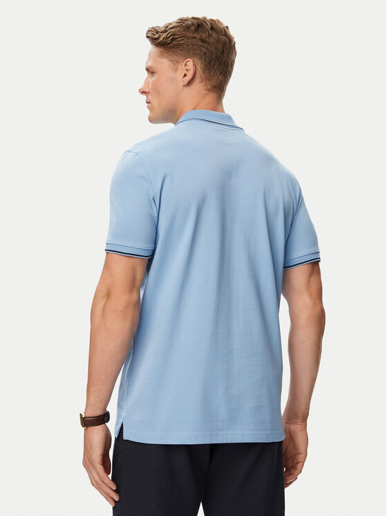 Beverly Hills Polo Club Beverly Hills Polo Club Polo majica P-SS26M-P42561BBU Svetlo modra Regular Fit