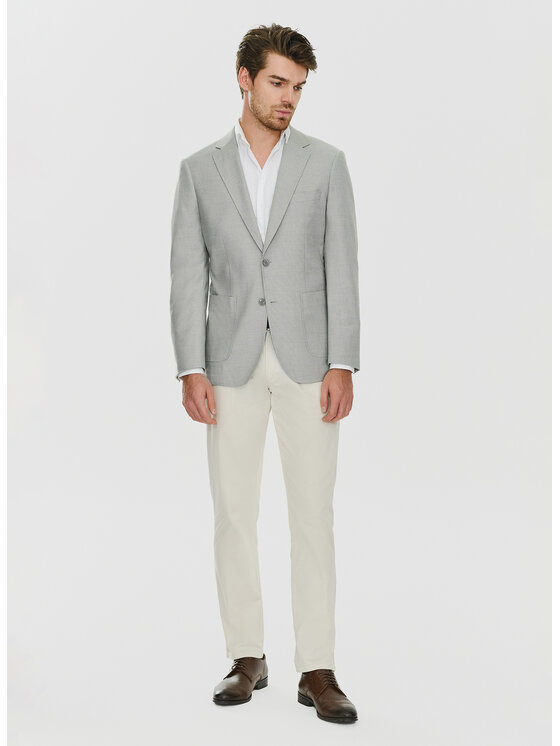 Pako Lorente Pako Lorente Marynarka P24SF-3X-005 Zielony Slim Fit