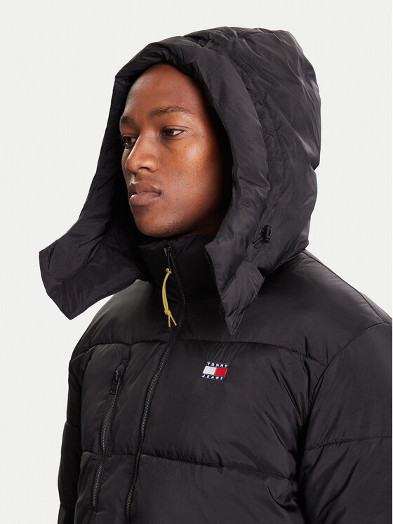 Tommy Jeans Tommy Jeans Зимове пальто DM0DM22256 Чорний Regular Fit