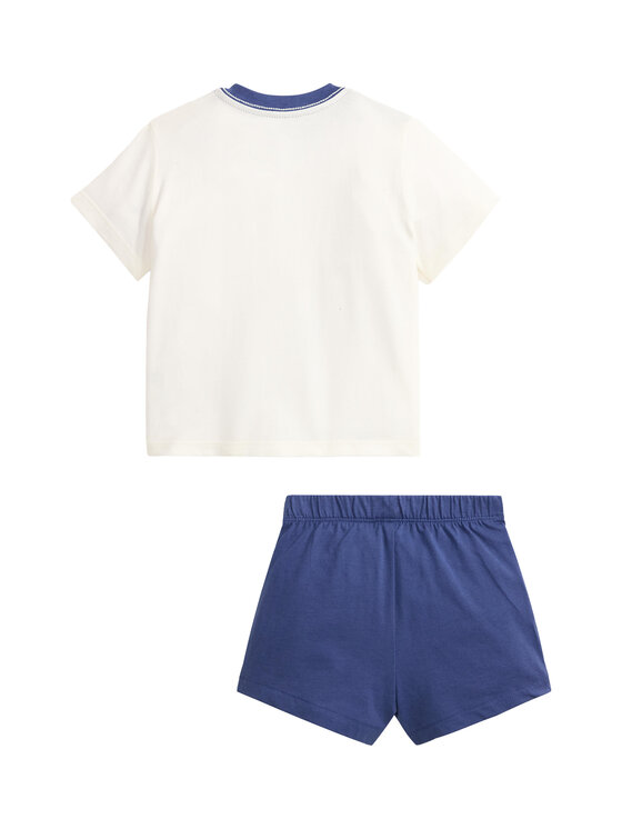 Polo Ralph Lauren Polo Ralph Lauren Komplet t-shirt i spodenki 320B14037001 Niebieski Regular Fit