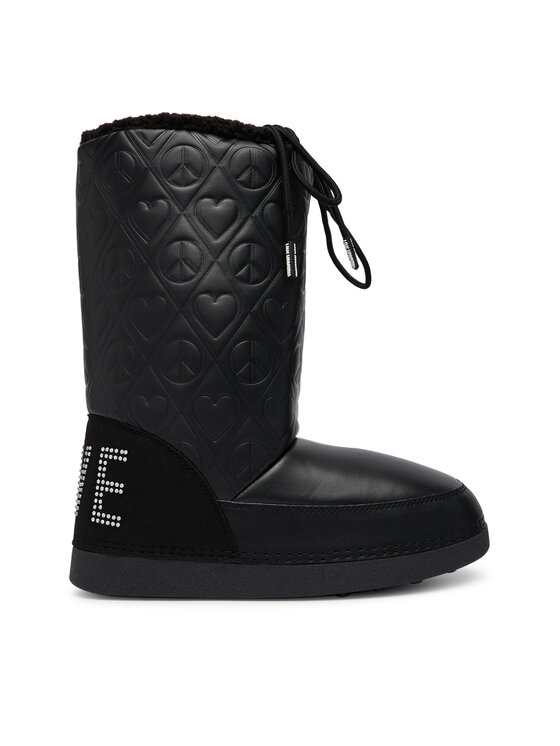 LOVE MOSCHINO LOVE MOSCHINO Μπότες Χιονιού JA24322G0PISR000 Μαύρο
