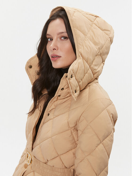 TWINSET TWINSET Зимно яке 232TP2240 Бежов Regular Fit