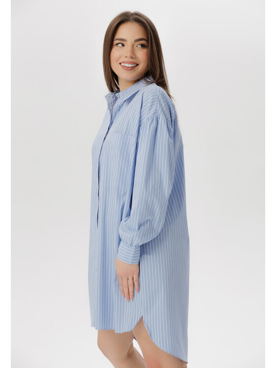 LAURELLA LAURELLA Košile 2SS042 Modrá Regular Fit