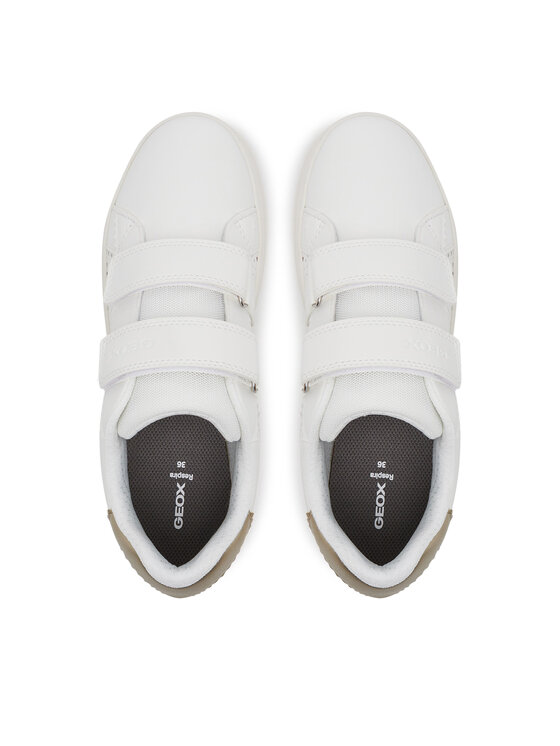 Geox Geox Sneakersy J Eclyper J55LRA 000BC C0588 D Biały