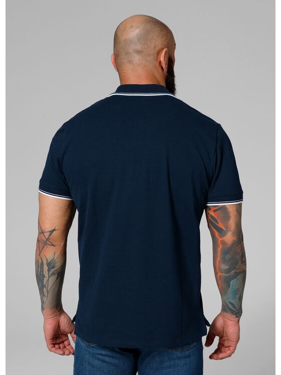 PITBULL PITBULL T-Shirt Koszulka Granatowy Regular Fit