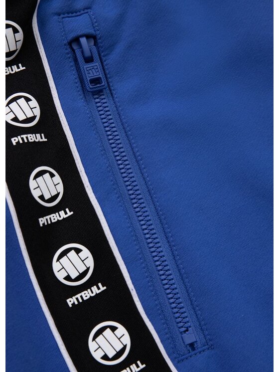 PITBULL PITBULL Szorty materiałowe Szorty dresowe męskie TAPE NUGGET S Niebieski Regular Fit