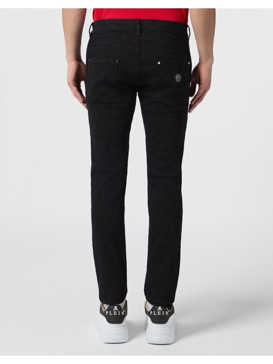 PHILIPP PLEIN PHILIPP PLEIN Jeansy 30594 Czarny Skinny Fit