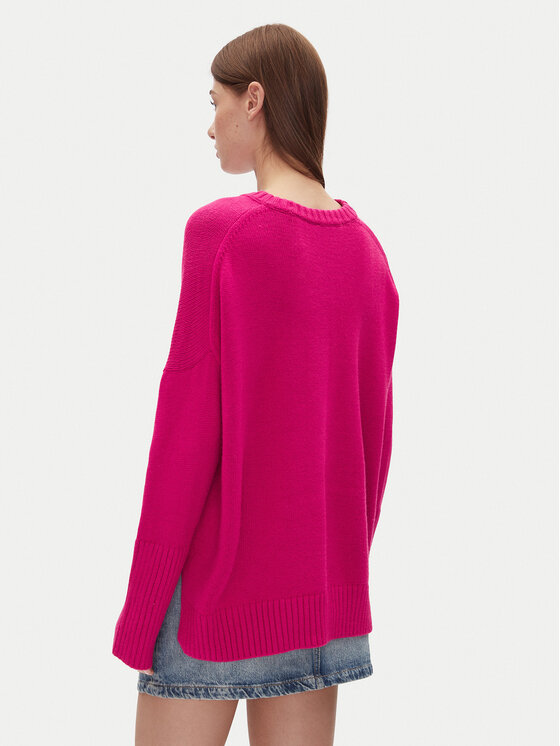 DKNY DKNY Sweter DJ4R0362 Różowy Regular Fit