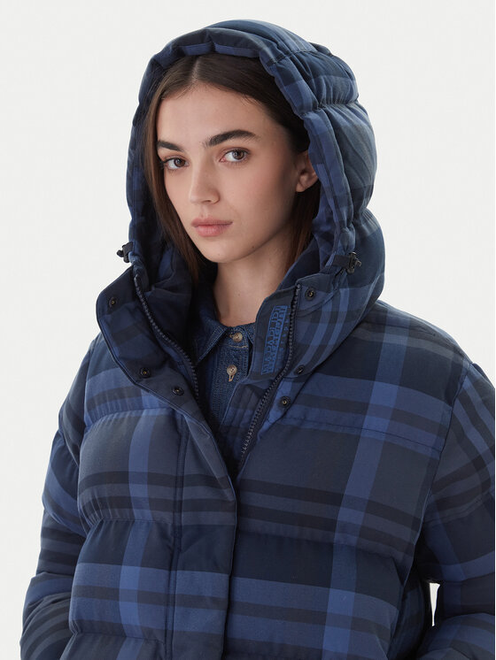 Napapijri Napapijri Zimska jakna A-Glane NP0A4HHD Tamnoplava Regular Fit