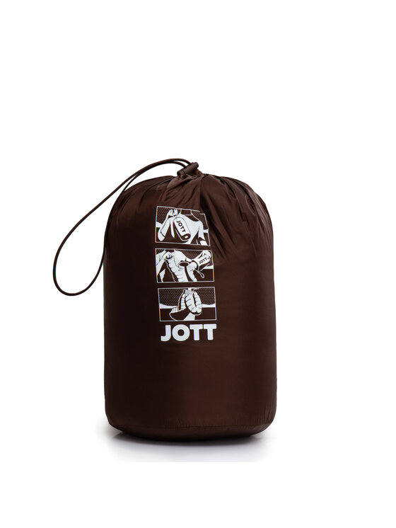 Jott Jott Kamizelka PF22MDOW04-80H_L Brązowy Regular Fit