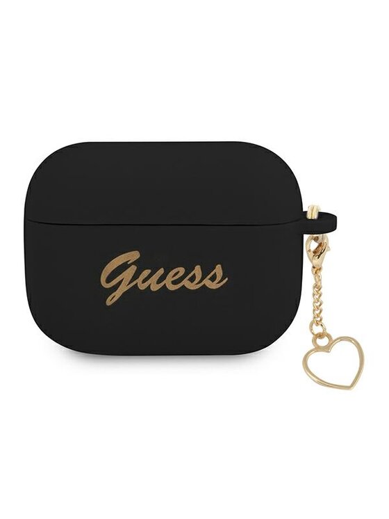 Guess Guess Etui na słuchawki AirPods Pro Czarny