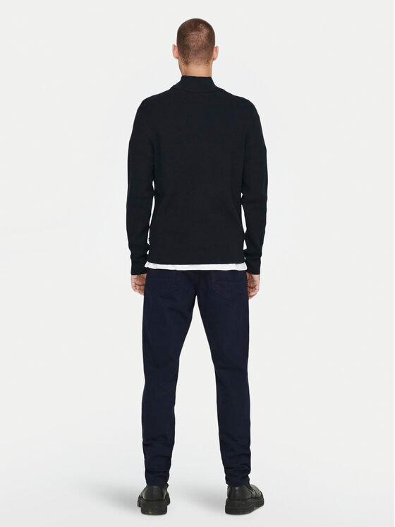 Only & Sons Only & Sons Sweater 22023210 Sötétkék Regular Fit