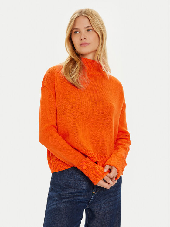 Brave Soul Brave Soul Golfas LK-555ANNAORG Oranžinė Regular Fit