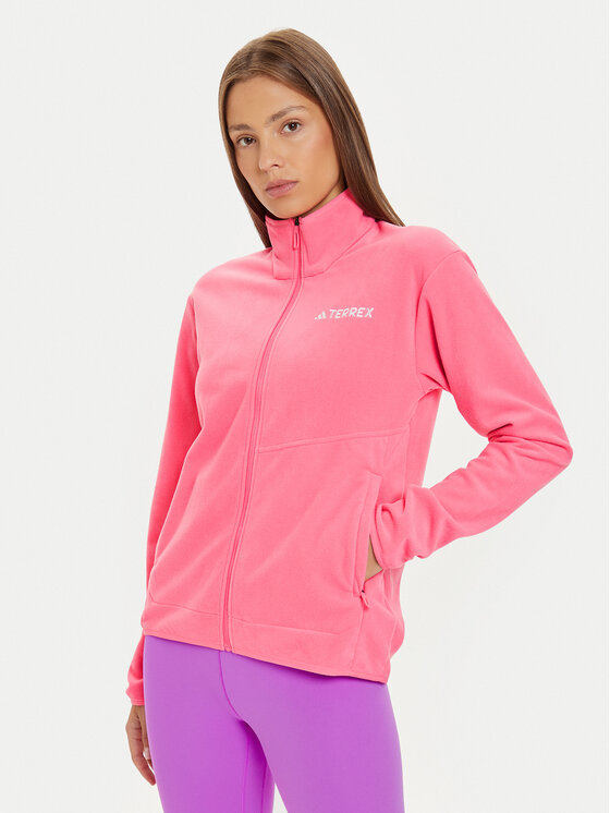 Női Polár kabát adidas, Méret: L, Rózsaszín, Terrex Multi IX7710