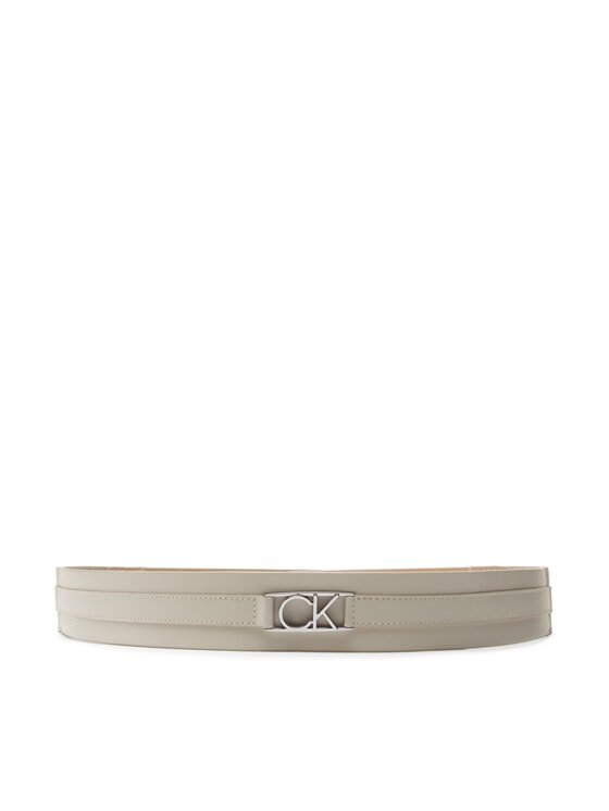 Calvin Klein Remen Za Struk Re-Lock 4Cm Belt K60K610500 Bež