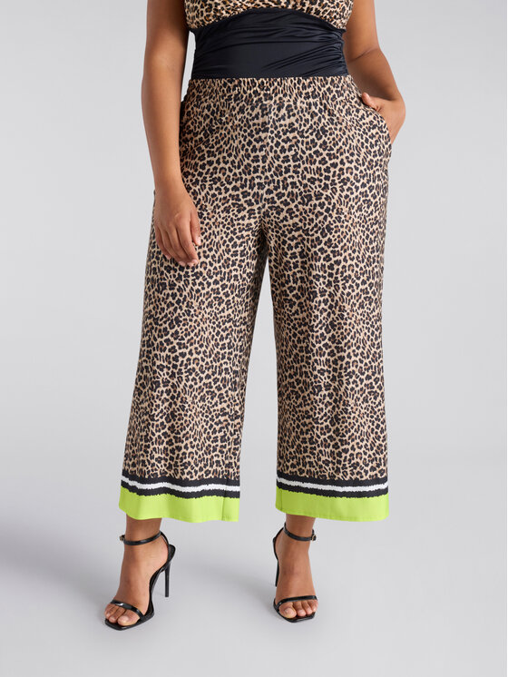 Fiorella Rubino Fiorella Rubino Spodnie materiałowe P146L002127N0V2 Brązowy Regular Fit