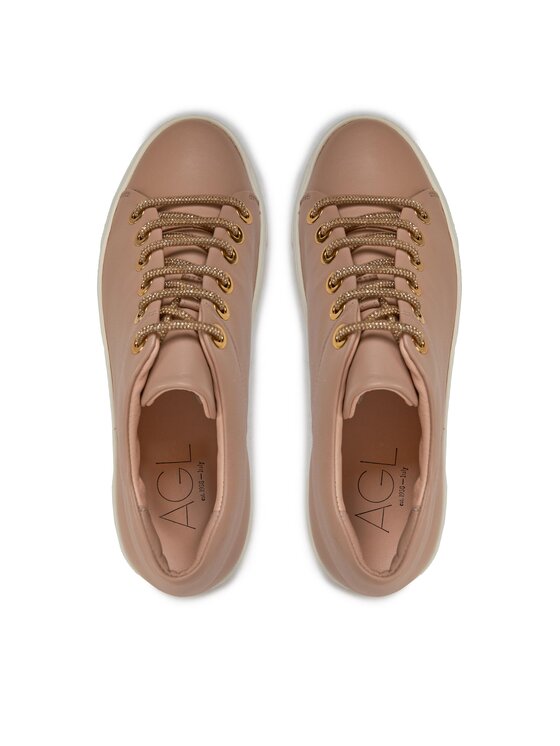 AGL AGL Tenisice Crystal D925270PGKV019E311 Bež