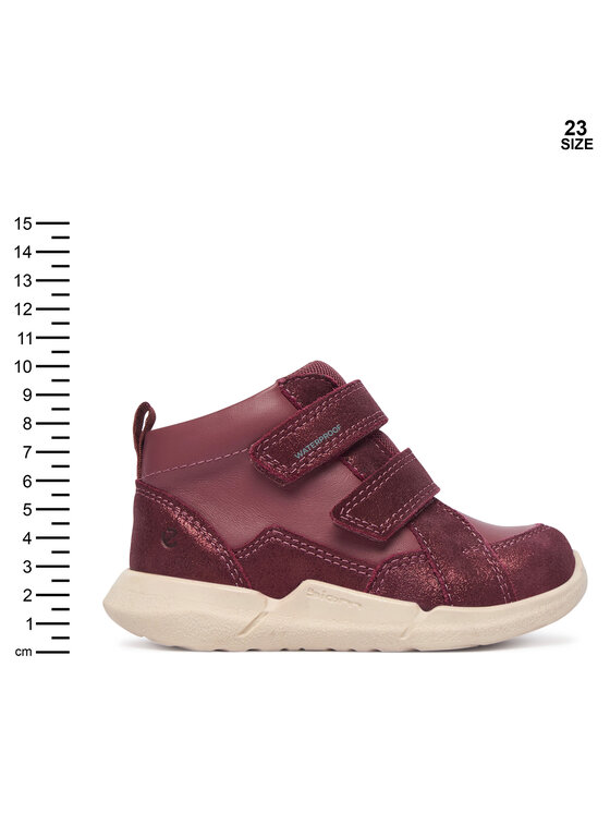 ECCO ECCO Kotníková obuv Biom 2.2 Infant 71080153833 Tmavě růžová