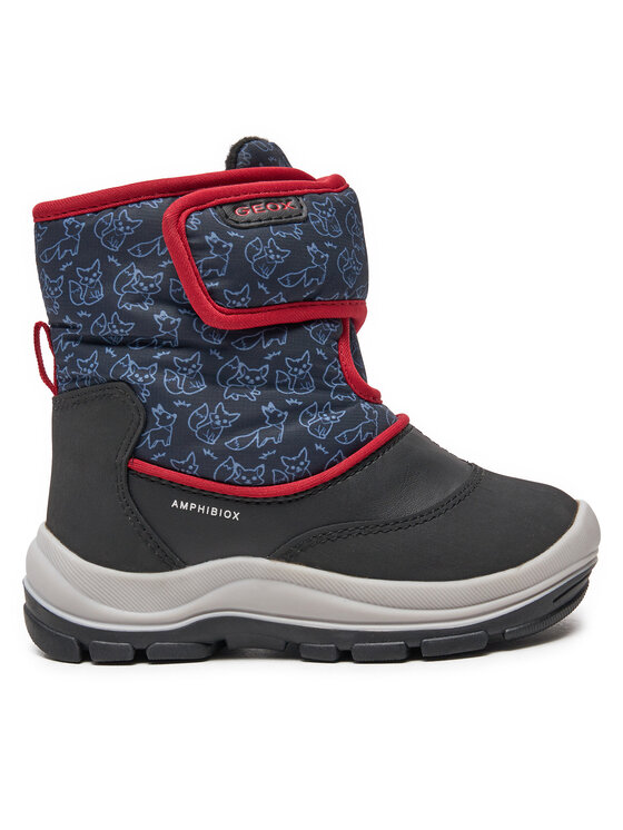 Geox Geox Μπότες Χιονιού B Flanfil Boy B Abx B263VE 0BCMN C0048 S Μαύρο