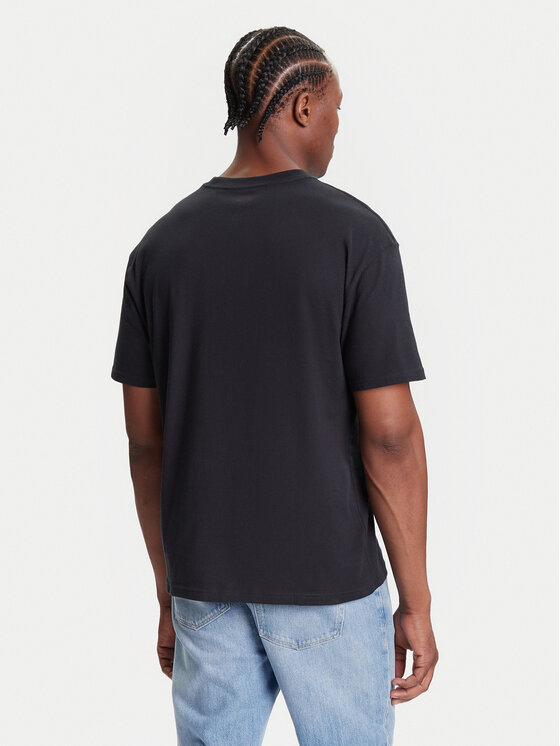 Quiksilver Quiksilver Majica Salt Water Ss EQYZT08204 Črna Regular Fit