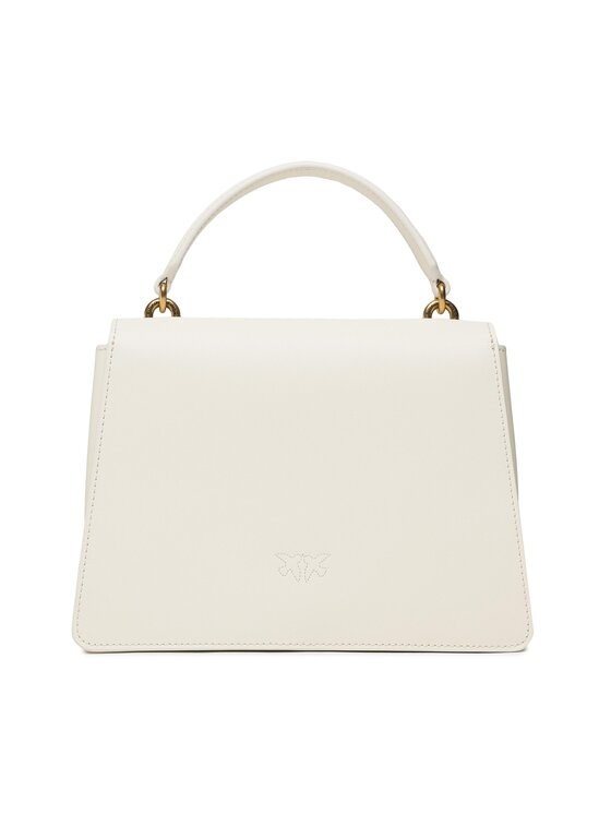 PINKO Pinko Handtasche Love One Top Handle Classic Light PE 23 PLTT 100066 A0F1 Weiß