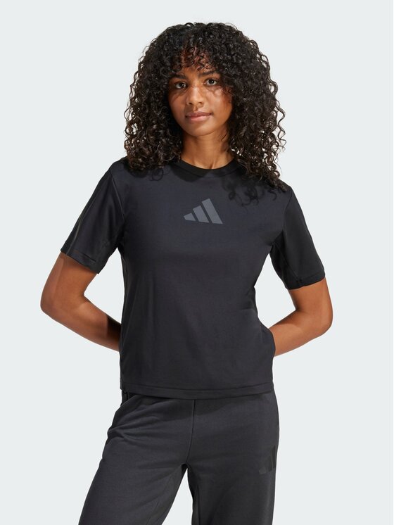 adidas adidas T-Shirt 136951 Czarny Regular Fit