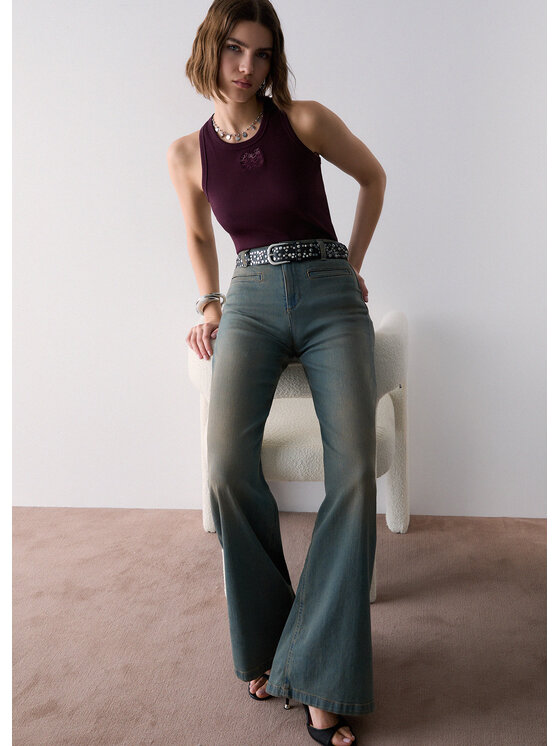Liu Jo Liu Jo Jeans UF6069D03757L128 Azzurro chiaro Regular Fit
