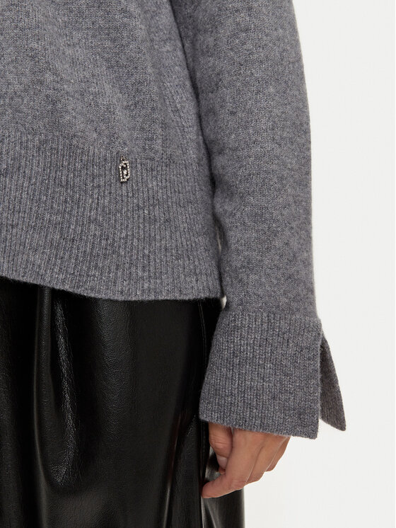 Liu Jo Liu Jo Rollkragenpullover WF4434 MS009 Grau Regular Fit