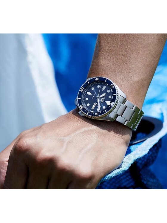 Seiko Seiko Hodinky SRPD Strieborná