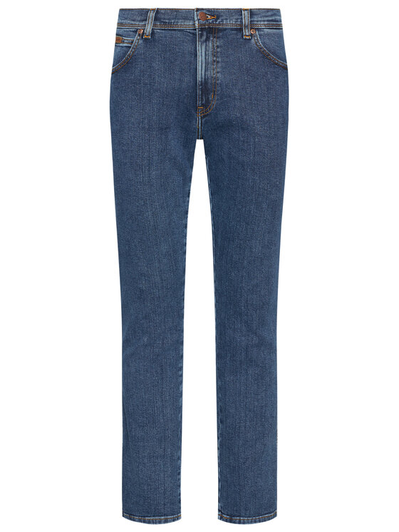 Wrangler Wrangler Jeansy Texas W12S33010 112141144 Niebieski Slim Fit