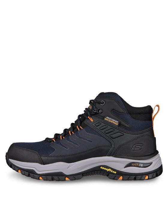 Skechers Skechers Trapery Arch Fit Dawson Raveno 204634/NVBK Niebieski