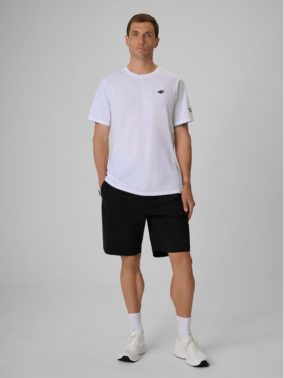 4F 4F T-Shirt LAKESIDE ESCAPE Biały Regular Fit