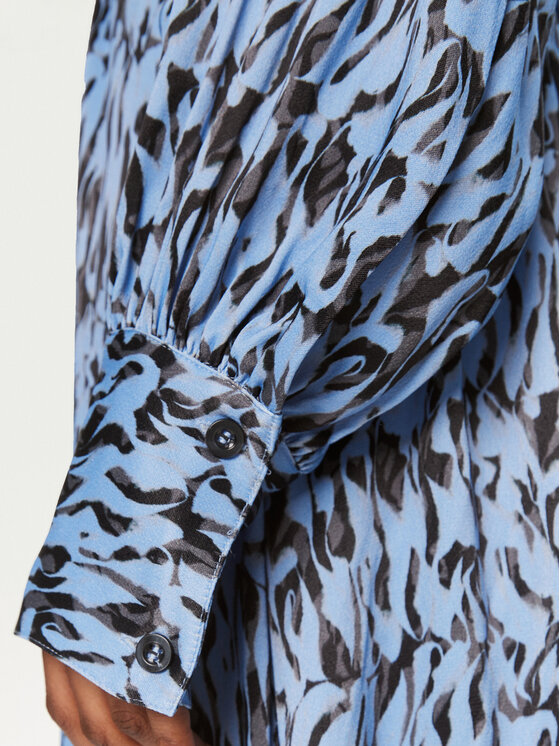 Karen by Simonsen Karen by Simonsen Haljina košulja Nikole 10104885 Plava Regular Fit
