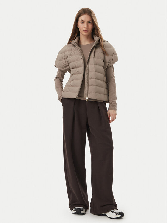 EA7 Emporio Armani EA7 Emporio Armani Bezrękawnik 7W000477 AF12476 U6100 Beżowy Regular Fit