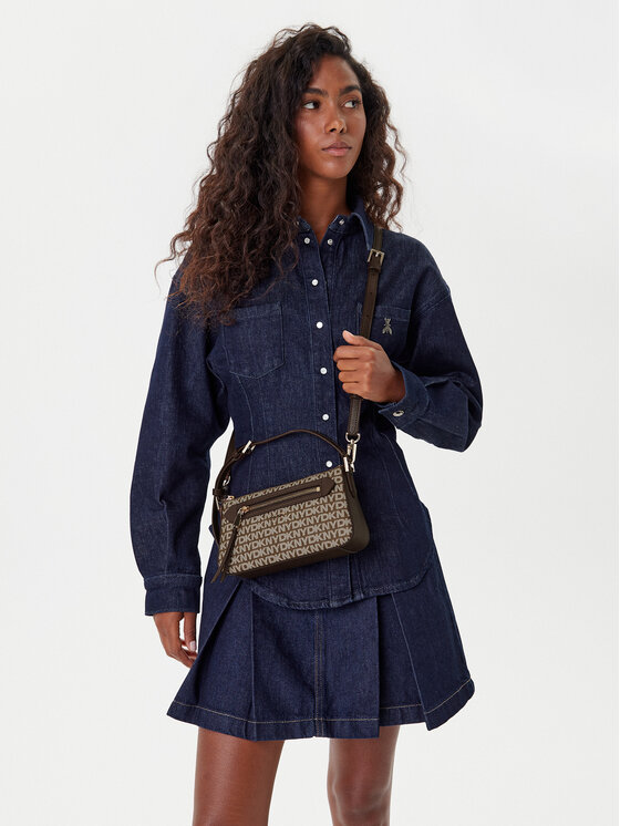 DKNY DKNY Ročna torba R42HYE18 Rjava