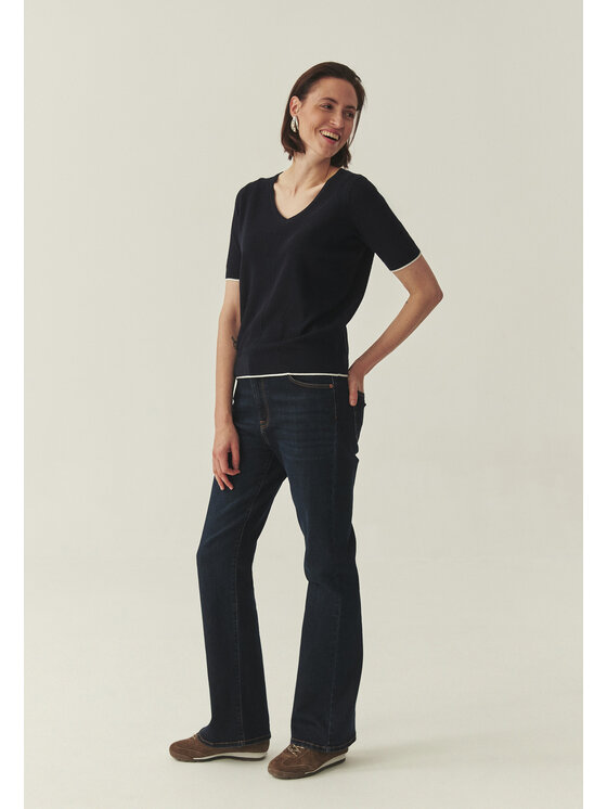 TATUUM Tatuum Blúzka MUGI Tmavomodrá Classic Fit