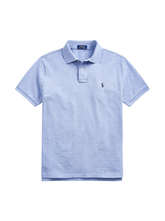 Polo Ralph Lauren Polo Ralph Lauren Poloshirt 710666998007 Blau Custom Slim Fit