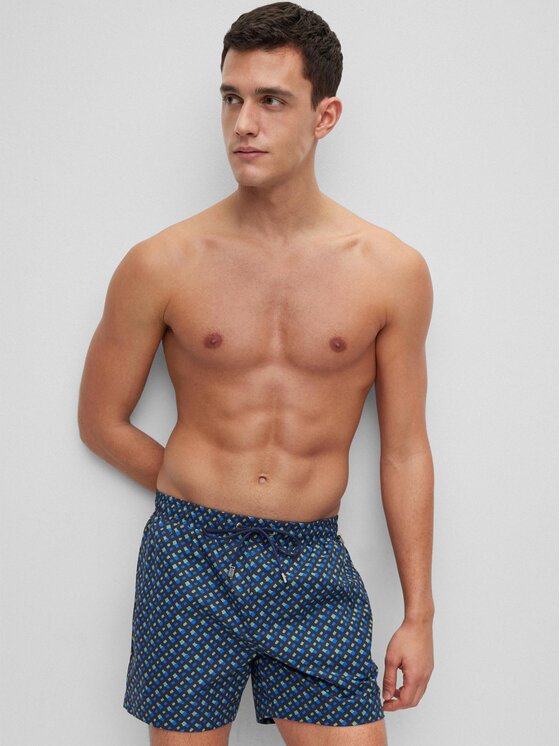 BOSS Boss Шорти для плавання 50469341 Голубий Regular Fit