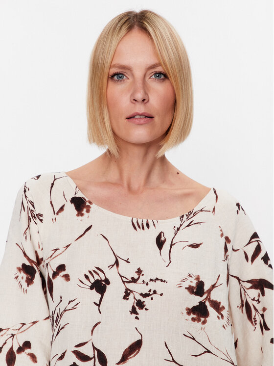 TATUUM Tatuum Každodenné šaty Milena T2309.199 Béžová Loose Fit