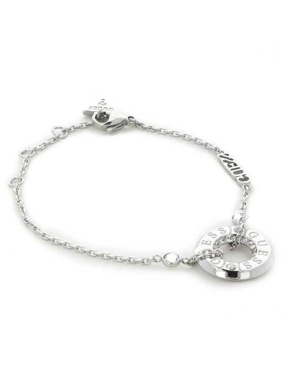 Guess Guess Narukvica Just Guess JUBB03 113JW Srebrni premaz od rodija