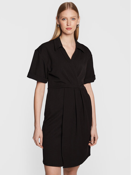 Moss Copenhagen Moss Copenhagen Haljina za svaki dan Lagina Tekla 17114 Crna Regular Fit