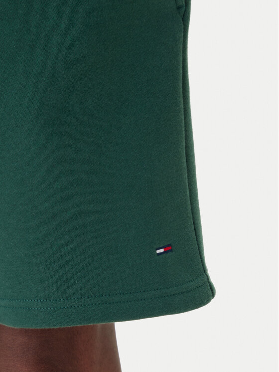 Tommy Jeans Tommy Jeans Шорти от плат DM0DM21931 Зелен Regular Fit
