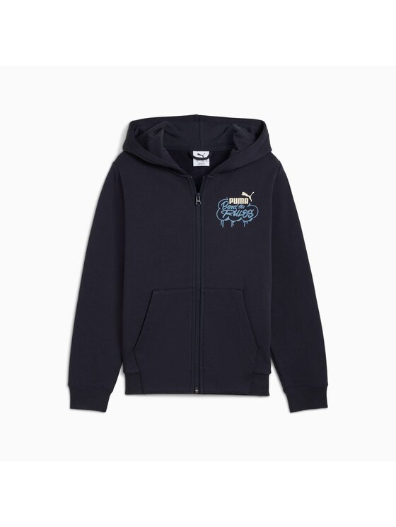 Puma Puma Bluza 688469 Niebieski Regular Fit