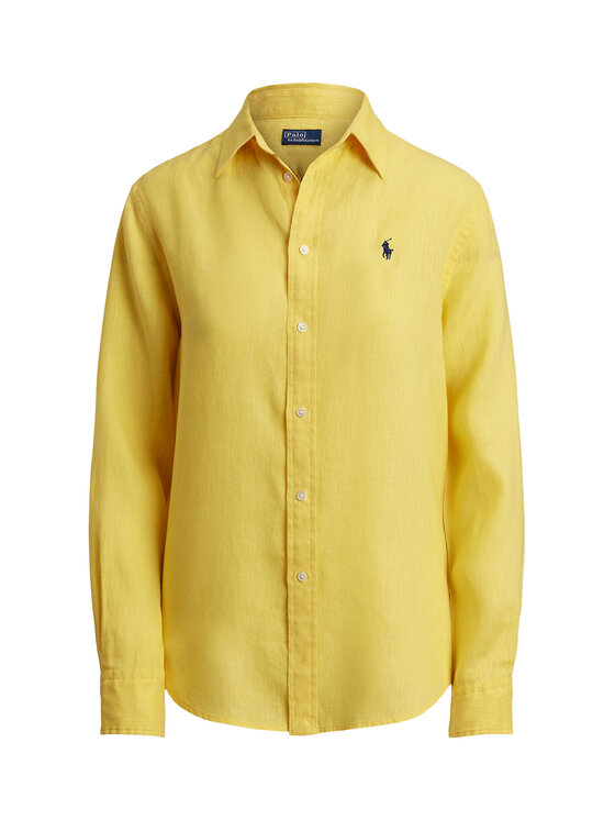 Polo Ralph Lauren Polo Ralph Lauren Košile 211970730502 Žlutá Regular Fit
