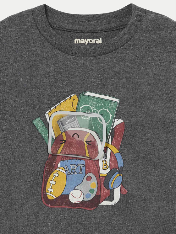 Mayoral Mayoral Bluse 2033 Grau Regular Fit